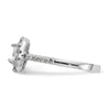 Asscher Halo Diamond Semi-mount Engagement Rings