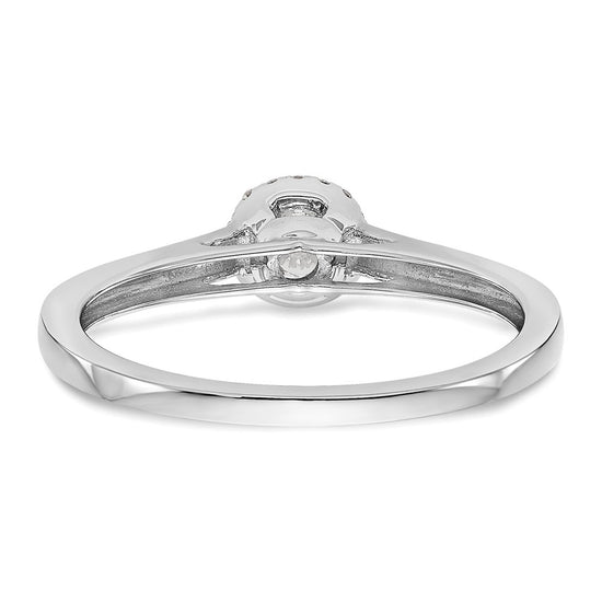 Diamond Halo Semi-Mount Engagement Rings