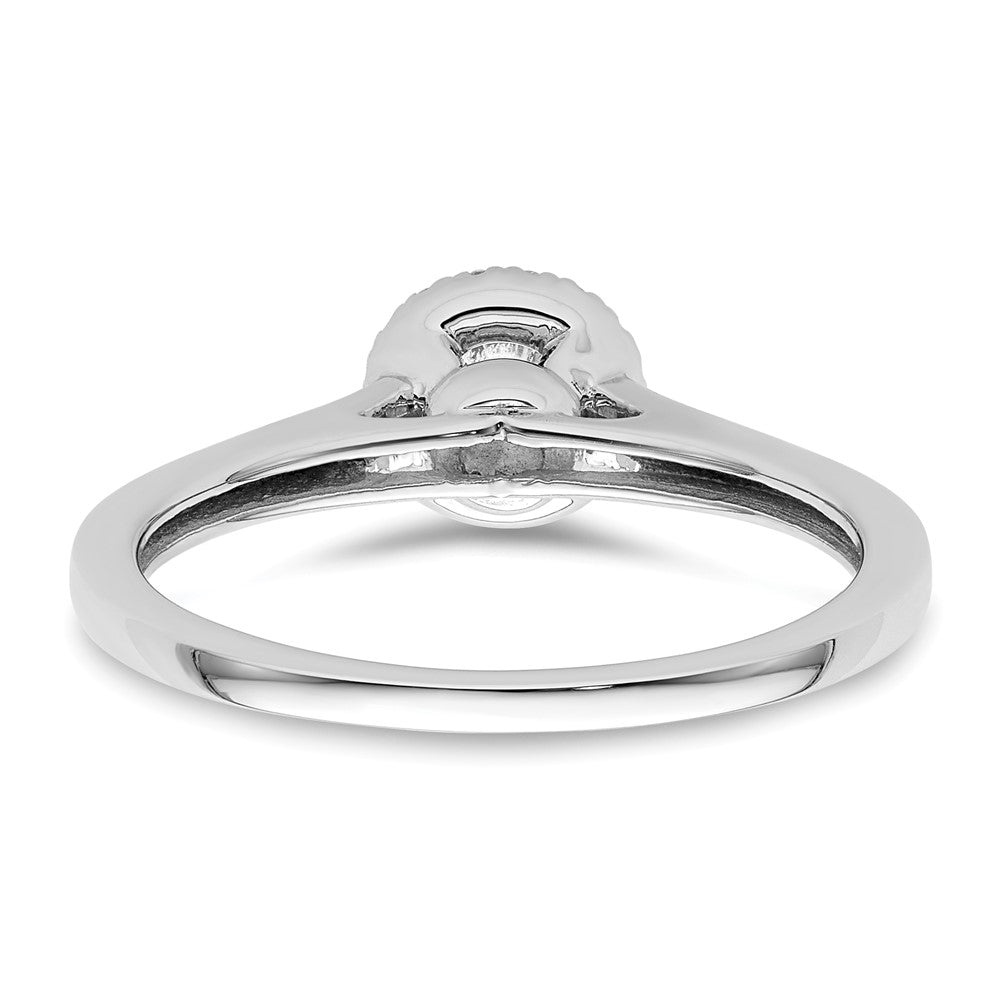 Diamond Halo Semi-Mount Engagement Rings