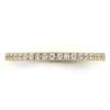 14k Diamond Wedding Band