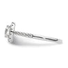 Diamond Halo Semi-Mount Engagement Rings