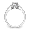 Diamond Halo Semi-Mount & Complete Engagement Rings