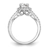 Diamond Semi-mount Engagement Rings