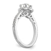 Diamond Semi-mount Engagement Rings