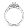 Diamond Halo Semi-Mount & Complete Engagement Rings