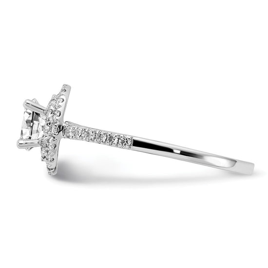 Diamond Halo Semi-Mount & Complete Engagement Rings