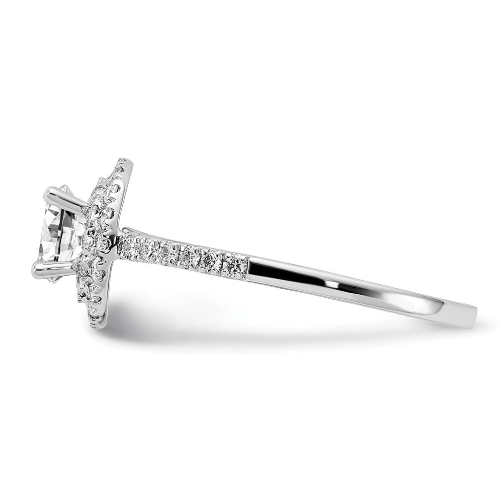 Diamond Halo Semi-Mount & Complete Engagement Rings
