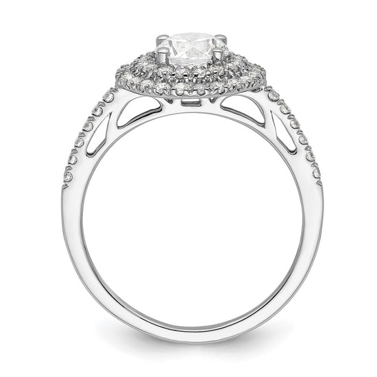 Diamond Halo Semi-Mount & Complete Engagement Rings