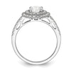 Diamond Halo Semi-Mount & Complete Engagement Rings