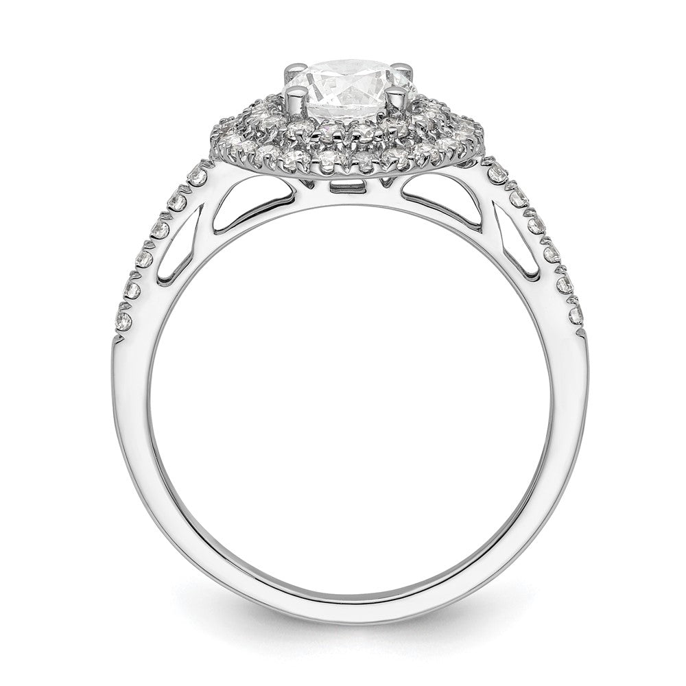 Diamond Halo Semi-Mount & Complete Engagement Rings
