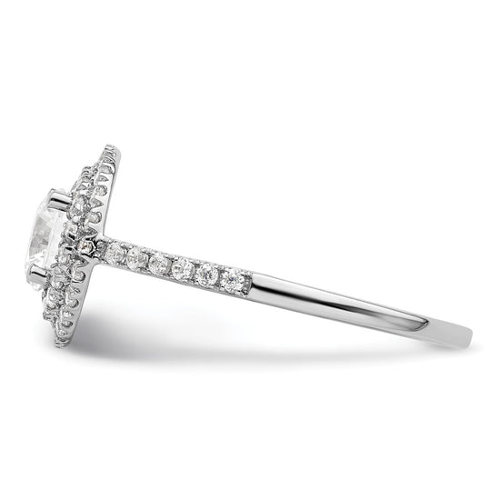 Diamond Halo Semi-Mount & Complete Engagement Rings