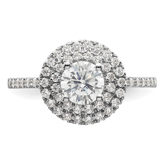 Diamond Halo Semi-Mount & Complete Engagement Rings