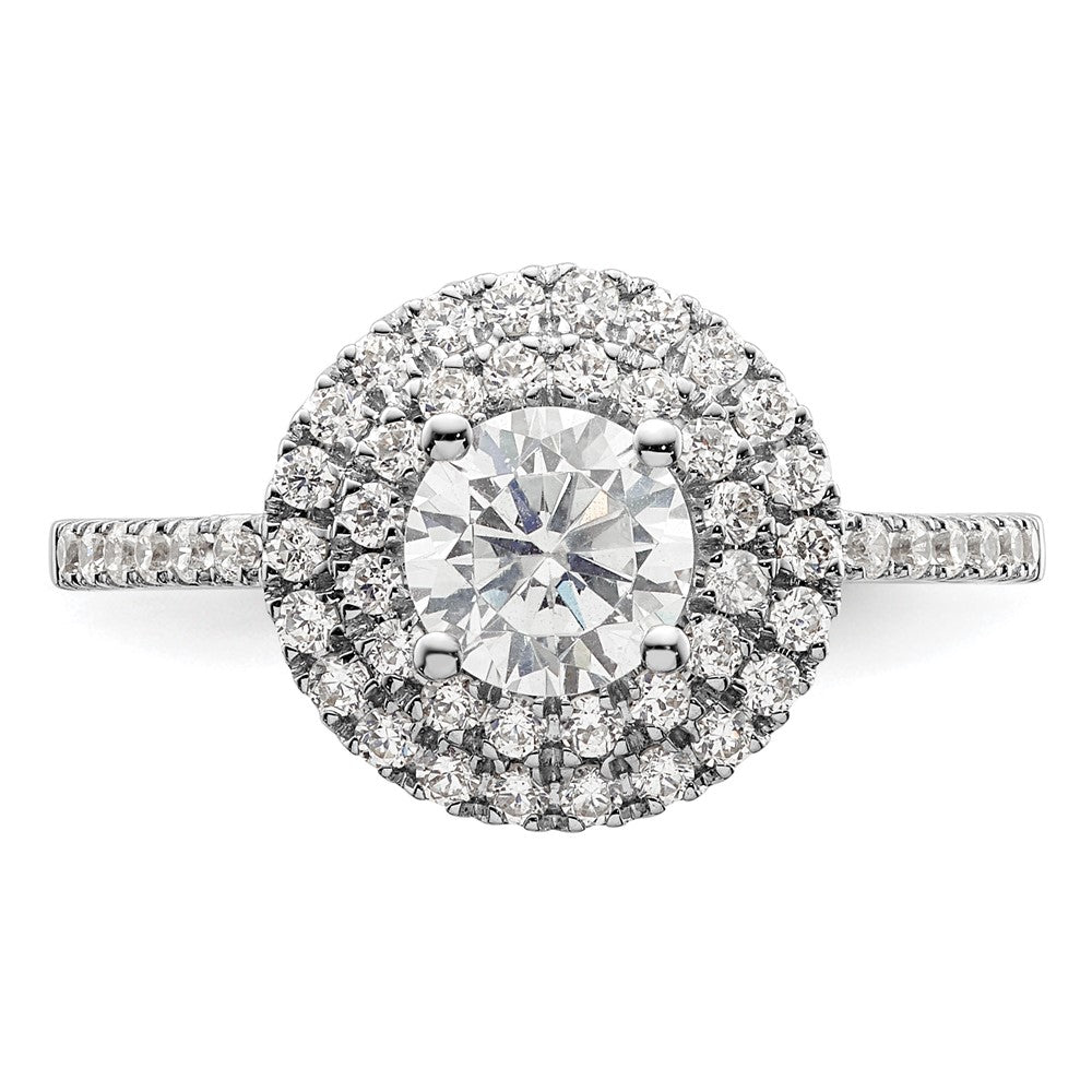 Diamond Halo Semi-Mount & Complete Engagement Rings