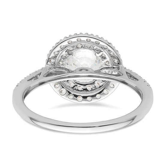 Diamond Halo Semi-Mount & Complete Engagement Rings