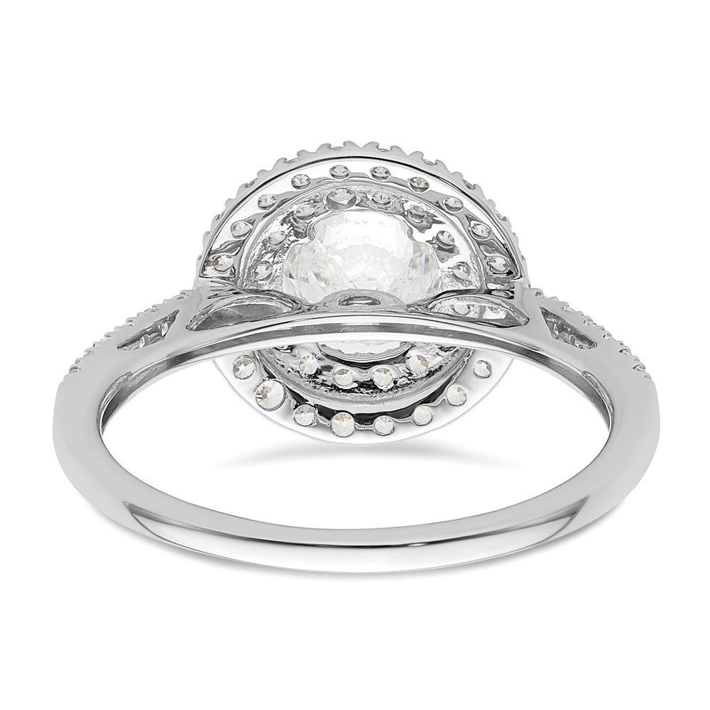 Diamond Halo Semi-Mount & Complete Engagement Rings