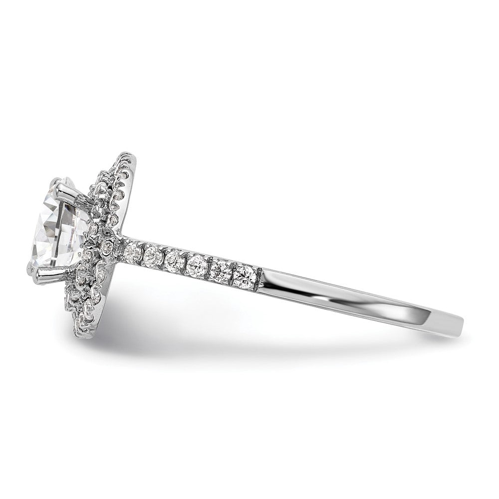 Diamond Halo Semi-Mount & Complete Engagement Rings