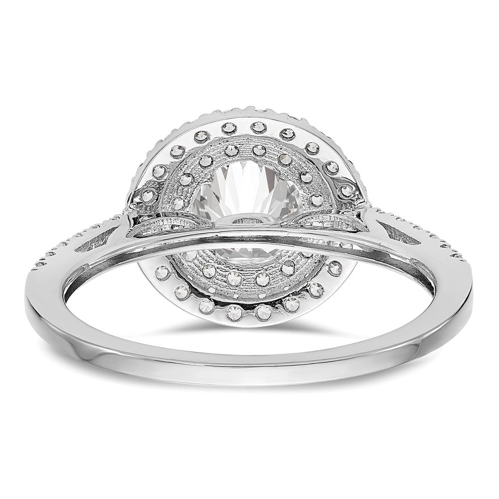 Diamond Halo Semi-Mount & Complete Engagement Rings