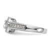 Diamond Halo Semi-Mount Engagement Rings