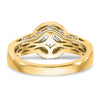 Diamond Halo Semi-Mount Engagement Rings
