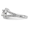 Diamond Halo Semi-Mount Engagement Rings