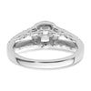 Diamond Halo Semi-Mount & Complete Engagement Rings