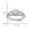 Diamond Halo Semi-Mount & Complete Engagement Rings