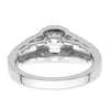 Diamond Halo Semi-Mount & Complete Engagement Rings