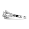 Diamond Halo Semi-Mount & Complete Engagement Rings