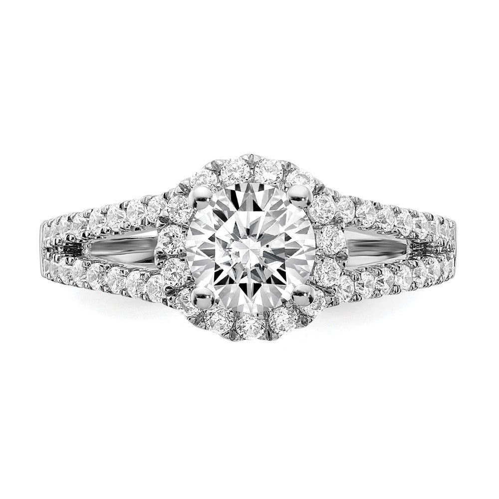 Diamond Halo Semi-Mount & Complete Engagement Rings