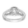 Diamond Halo Semi-Mount & Complete Engagement Rings