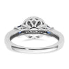 Diamond Halo Semi-Mount & Complete Engagement Rings