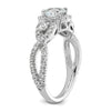 Diamond Halo Semi-Mount Engagement Rings
