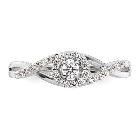 Diamond Halo Semi-Mount & Complete Engagement Rings