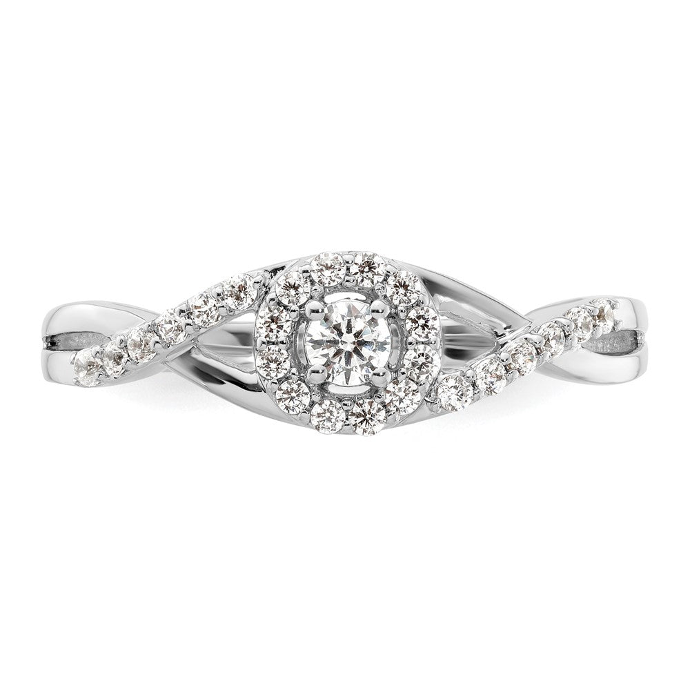 Diamond Halo Semi-Mount & Complete Engagement Rings