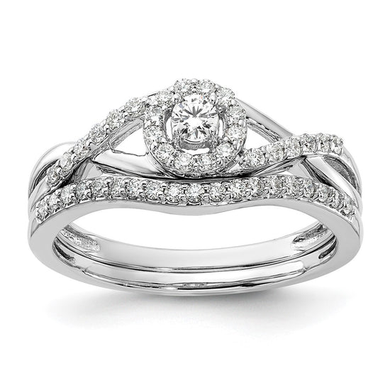 Diamond Halo Semi-Mount & Complete Engagement Rings