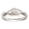 Diamond Halo Semi-Mount & Complete Engagement Rings