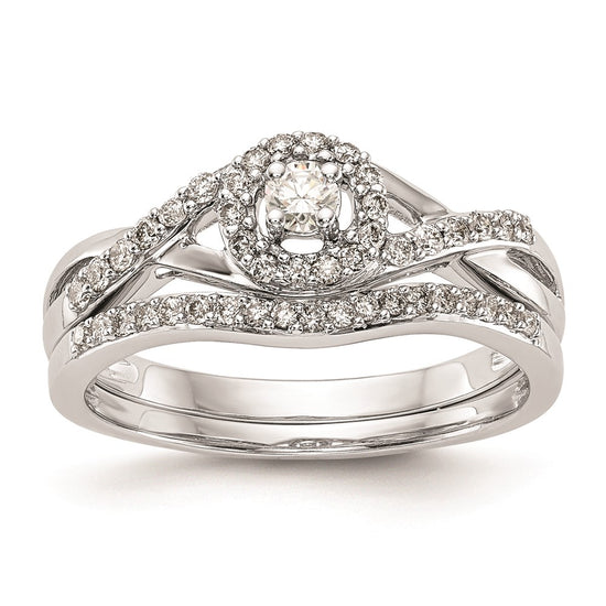 Diamond Halo Semi-Mount & Complete Engagement Rings
