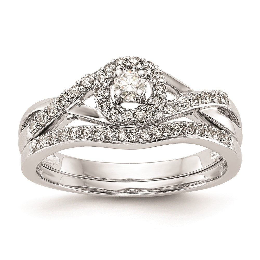 Diamond Halo Semi-Mount & Complete Engagement Rings