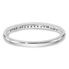 14K White Gold 1/8 carat Complete Diamond Wedding Band