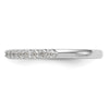 14K White Gold 1/3 carat Complete Diamond Wedding Band