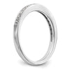 14k White Gold 1/4 carat Diamond Set of 2 Complete Wedding Bands