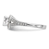 Diamond Halo Semi-Mount Engagement Rings