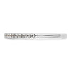 14K White Gold 1/5 carat Complete Diamond Wedding Band