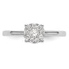 Diamond Cluster Engagement Rings