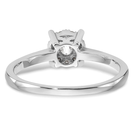 Diamond Cluster Engagement Rings