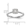 Diamond Cluster Engagement Rings