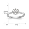 Diamond Cluster Engagement Rings