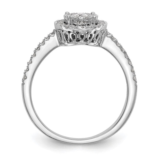 Diamond Cluster Engagement Rings