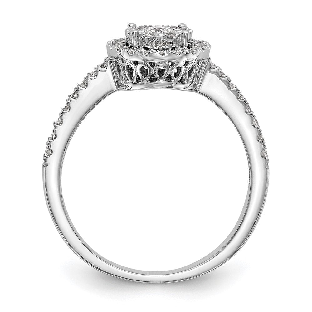 Diamond Cluster Engagement Rings