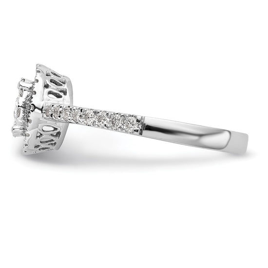 Diamond Cluster Engagement Rings